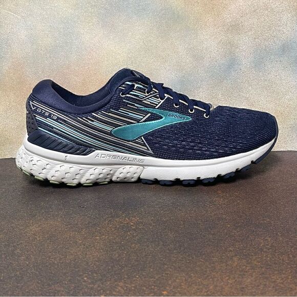 Brooks Adrenaline GTS 19 1202841B450 Blue Women’s Running Shoes Size 10.5B - Picture 5 of 16